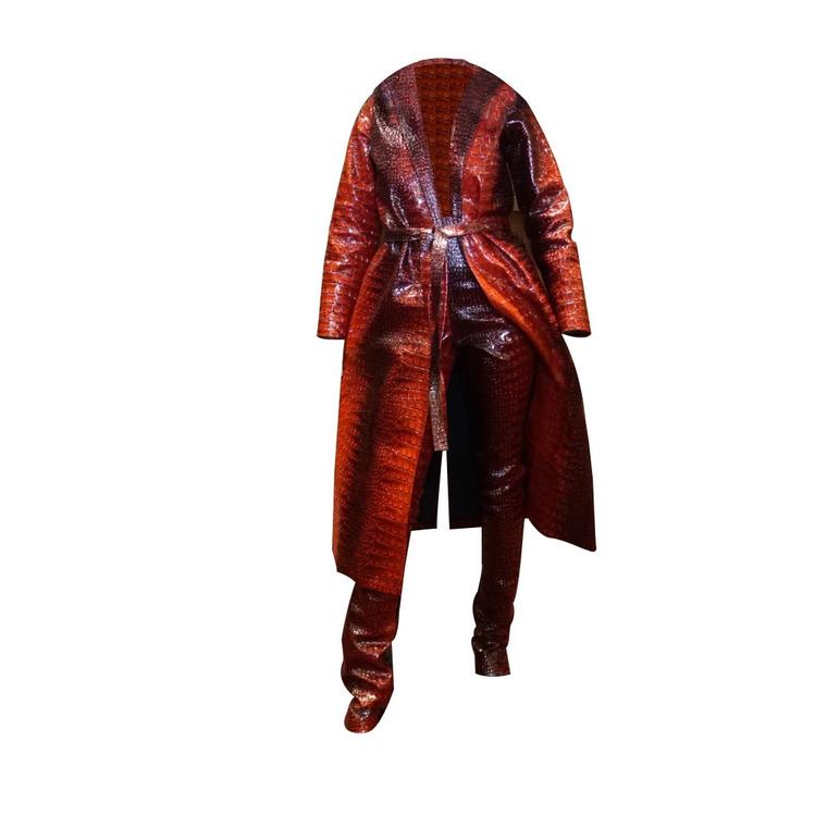 Red Snake Coat